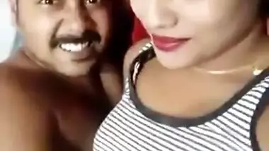 Brothr Sister Boob Press Fun at Home Bangla