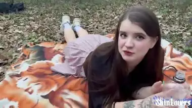 Nymphomaniac Asked To Fuck Her In The Woods. Public. POV
