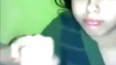 Cute Girl Gets Cum On Face