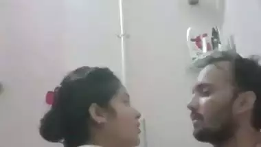 Shy Desi wife Boobs Sucking Fucked in the Shower