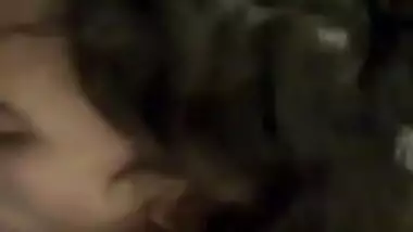 Sexy Curly Haired Pune Girl Gives the Best Blowjob Ever