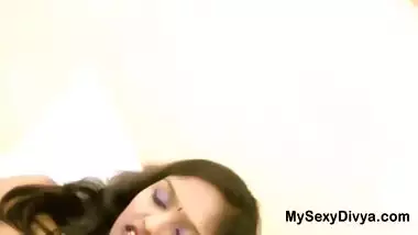 Horny Young Indian Girl Divya Masturbating