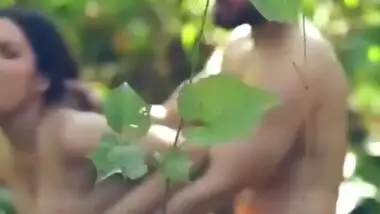 Indian Gal In Forest