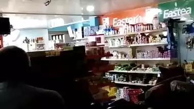 Fucking in super market