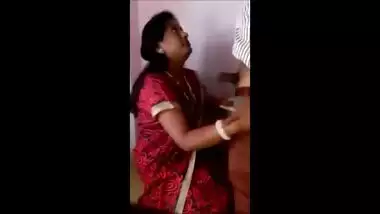 Sexy Tamil Mom Sucking Son’s Penis