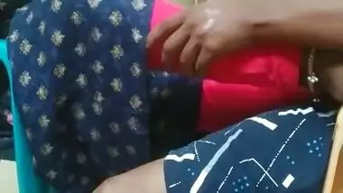 Indian Aunty Cheating Husband Brother