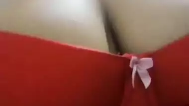 Bhabi removing bra and showing her milky