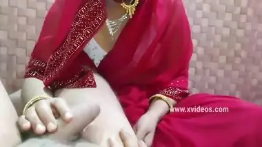 Hungry Desi Bhabhi pleases horny devar with wonderful XXX blowjob