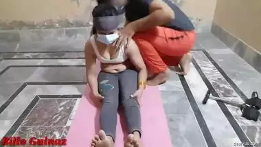 Brother Fucked Stepsister Excercise Time-bhai Ne Bahan Ko Choda