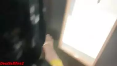 Office sex video of a man with his slut bhabhi