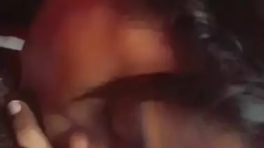 Desi girl sucking cock in car