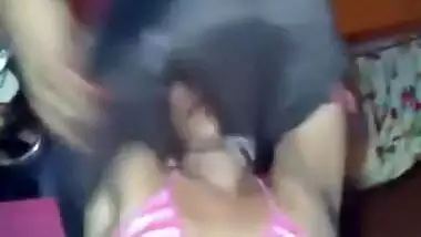 Desi girl sucking