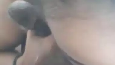 Tamil girl kissing black dick of BF