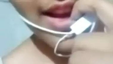 After talking to loved man Indian takes boobs to light via videolink