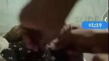 Tamil wife’s sexy boob show video MMS