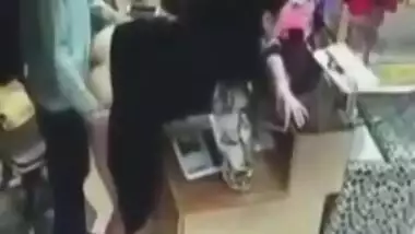 Couple Caught Fucking On CCTV Camera