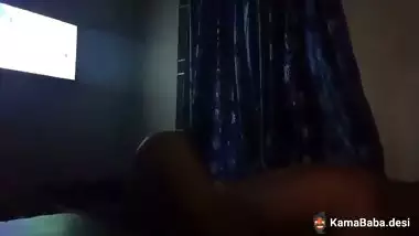 Guy enjoys cricket and GF’s pussy together in Indian porn