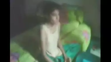 Bangladeshi comilla college girl fariha naughty with mate in hostel room