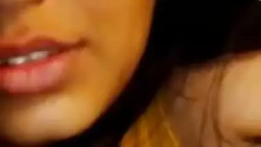 Sexy Indian Girl Sanjana Shows Her Boobs On Video Call Part 7