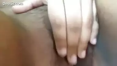 Beautiful Horny Desi Girl Pussy fingering Getting Orgasm with Loud Moaning