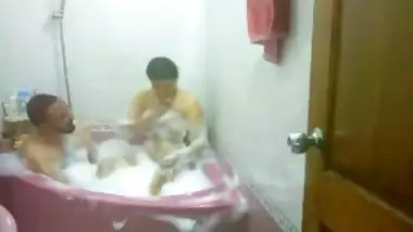 desi bhabhi taking bath with husband's elder brother