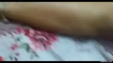 Sleeping desi wife beautiful Inflated pussy caught by hubby again