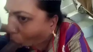 Cheater bhabhi blowjob to devar