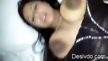 Hot Indian with big boobs fucked hard