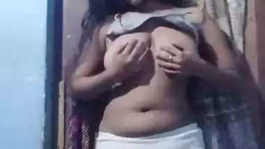 Horny desi fingering hairy pussy girl naked fun