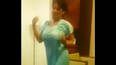 Tamil Wife Sumithra Hot Dance for husband