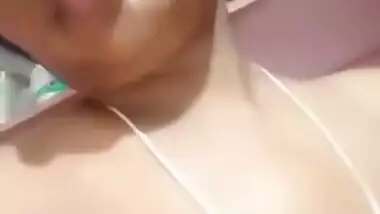 Horny Desi Bhabhi Shows Her Boobs And Masturbating Part 1