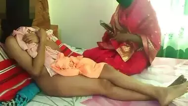 I Fucked My Sali In Front Of My Wife. Indian Threesome Sex