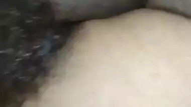 After Fucking Cumming on bhabhi pussy