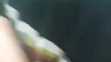 Desi college couples sex in public car