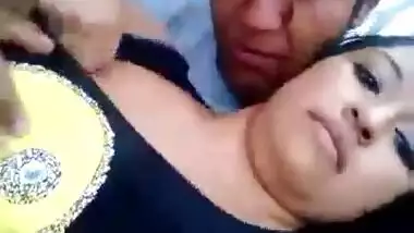 Outdoor desi boob sex