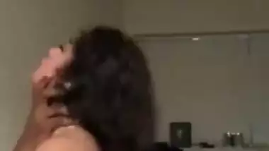 Busty thick NRI getting fucked super hard by bbc