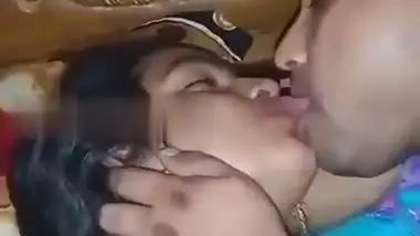 Dehati sex MMS of a teacher sucking his student’s boobs