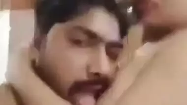 Horny Indian Cpl Romance and blowjob