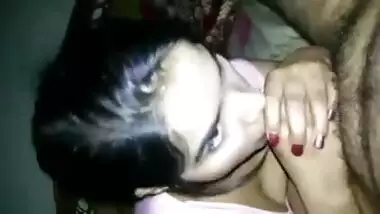 Hot NorthIndian Girl riding her Boss Cock after blowjob