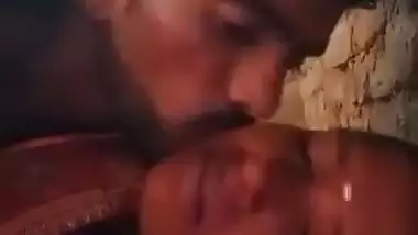 Village couple having sex