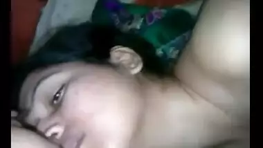 Desi sister blowjob and pulling brother’s dick mms