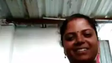 Cheerful Desi woman goes to take a shower after watching a porn movie