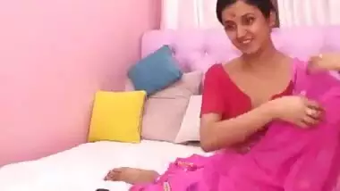 Indian shaved pussy exposed on cam during cam sex chat