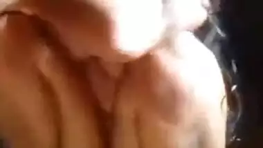 Sexy village Bhabhi nude show on selfie cam