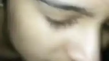 Cumshot on her face