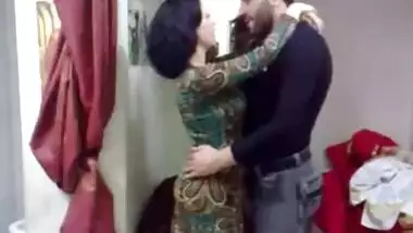 Desi amateur couple standing sex