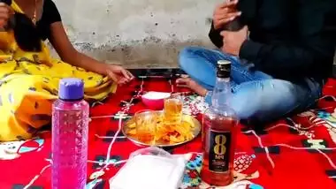 Desi bhabhi drinking a daru and doing sex in devar