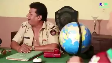 Desi call girl romance with Indian police in Bollywood masala movie