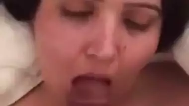 Beautiful Paki Babe Taking Cum In Mouth