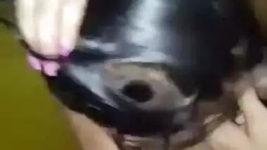 Sexy Mumbai Girl Drinking Cum